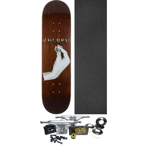 Baker Skateboards Jacopo Carozzi Ma Che Vuoi Skateboard Deck - 8" x 31.5" - Complete Skateboard Bundle